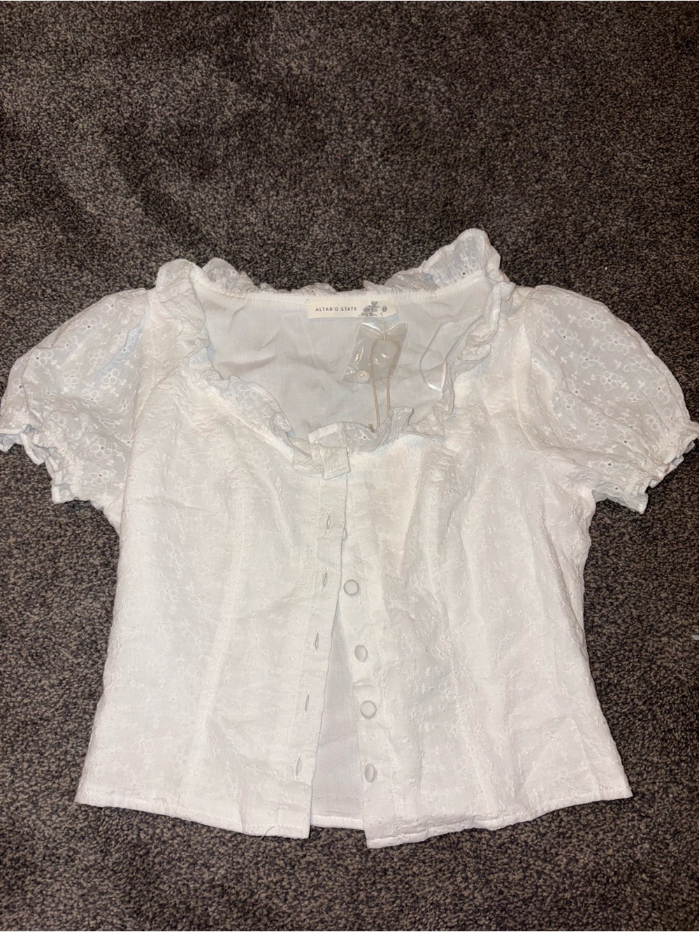 Altered state blouse